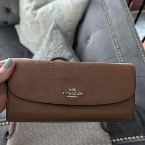 Coach Brown Leather Wallet